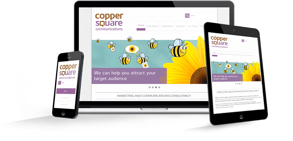 Copper Square Communications Responsive Joomla Website img large