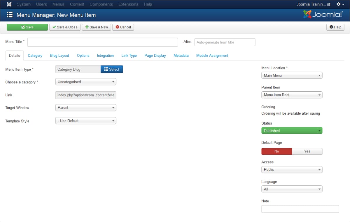 Joomla-Edit-Menu-Category-Blog