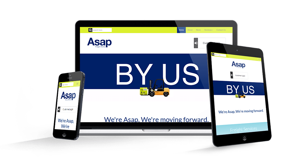 Asap Freight Works Responsive Joomla website img